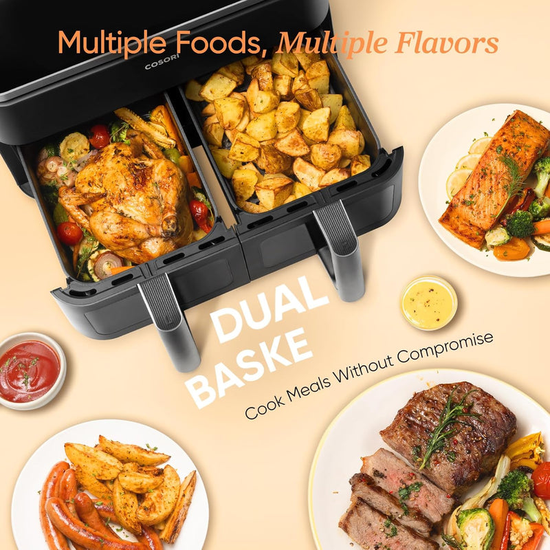 Air Fryers Oven 5.5L Xxl Oil Free Fryer