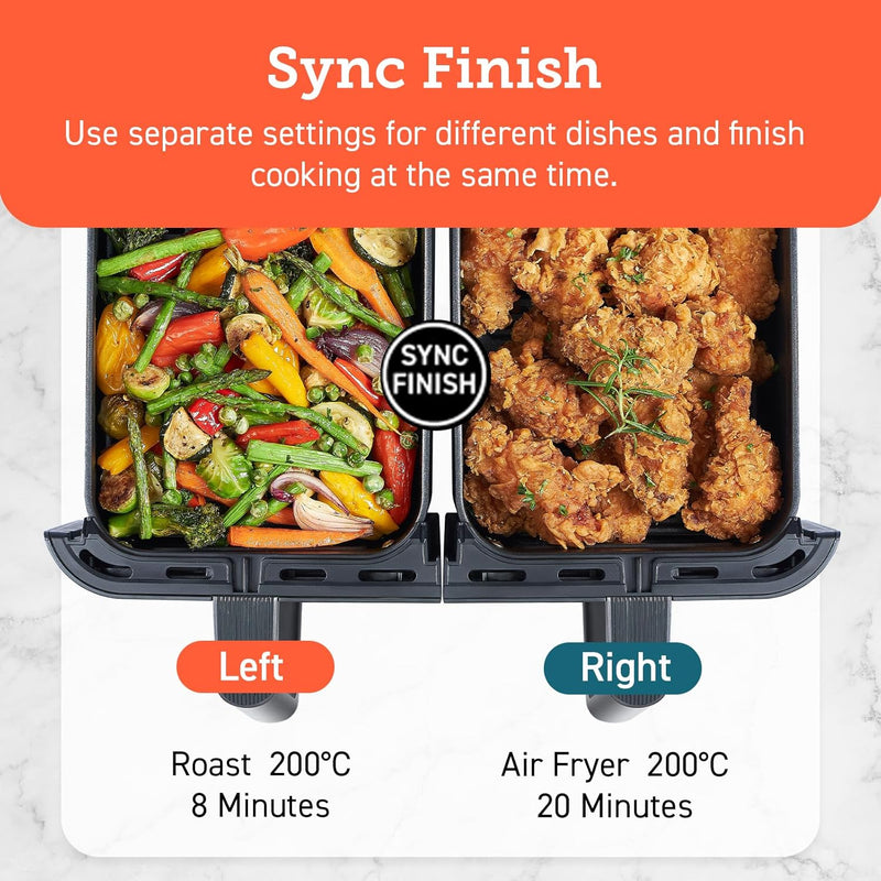 Air Fryers Oven 5.5L Xxl Oil Free Fryer