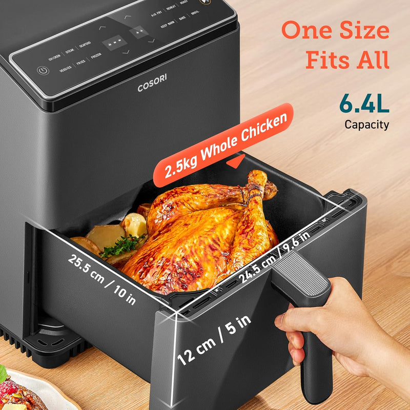 Air Fryers Oven 5.5L Xxl Oil Free Fryer