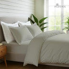 Cotton Duvet Cover Set King Size 600 Thread