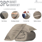 Cotton Duvet Cover Set King Size 600 Thread