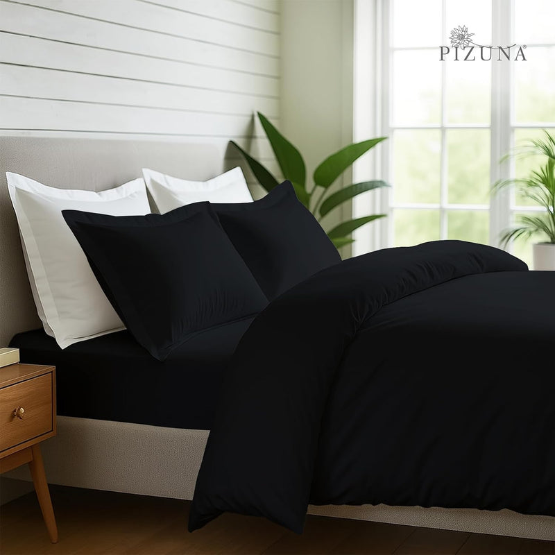 Cotton Duvet Cover Set King Size 600 Thread