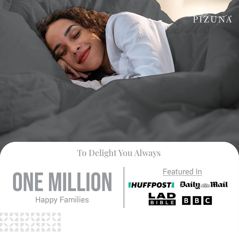 Cotton Duvet Cover Set King Size 600 Thread