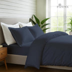 Cotton Duvet Cover Set King Size 600 Thread