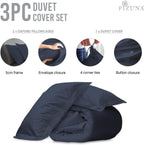 Cotton Duvet Cover Set King Size 600 Thread