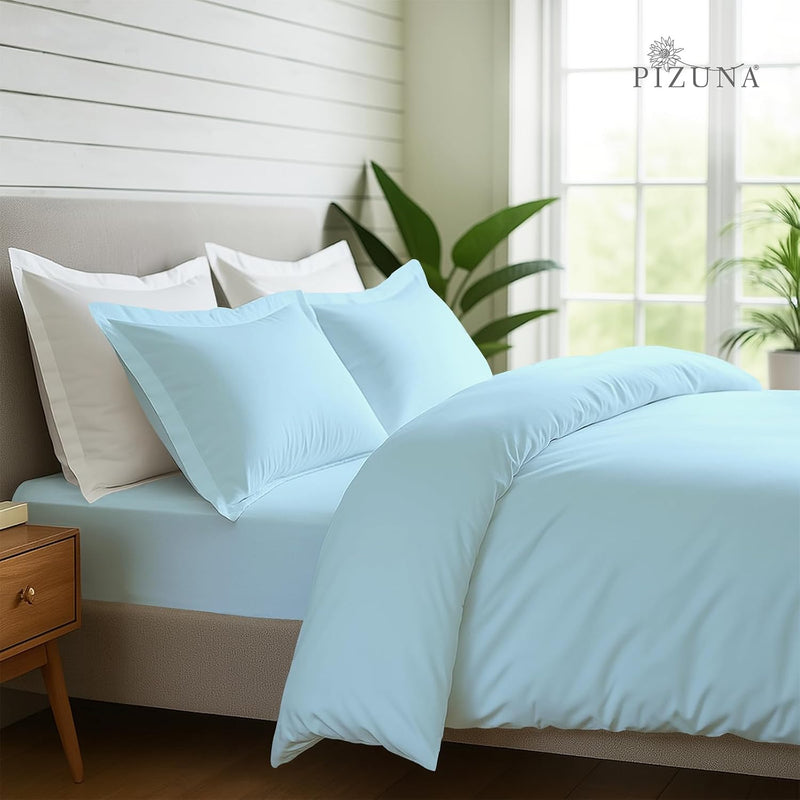Cotton Duvet Cover Set King Size 600 Thread