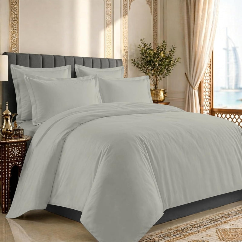 Cotton Duvet Cover Set King Size 600 Thread