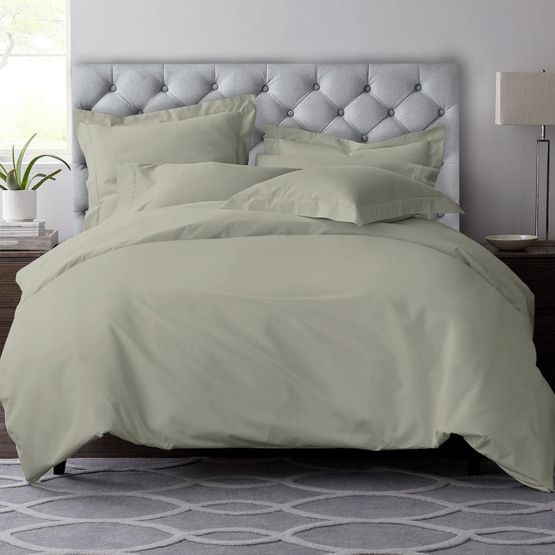 Cotton Duvet Cover Set King Size 600 Thread