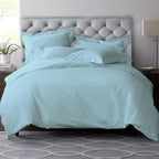 Cotton Duvet Cover Set King Size 600 Thread