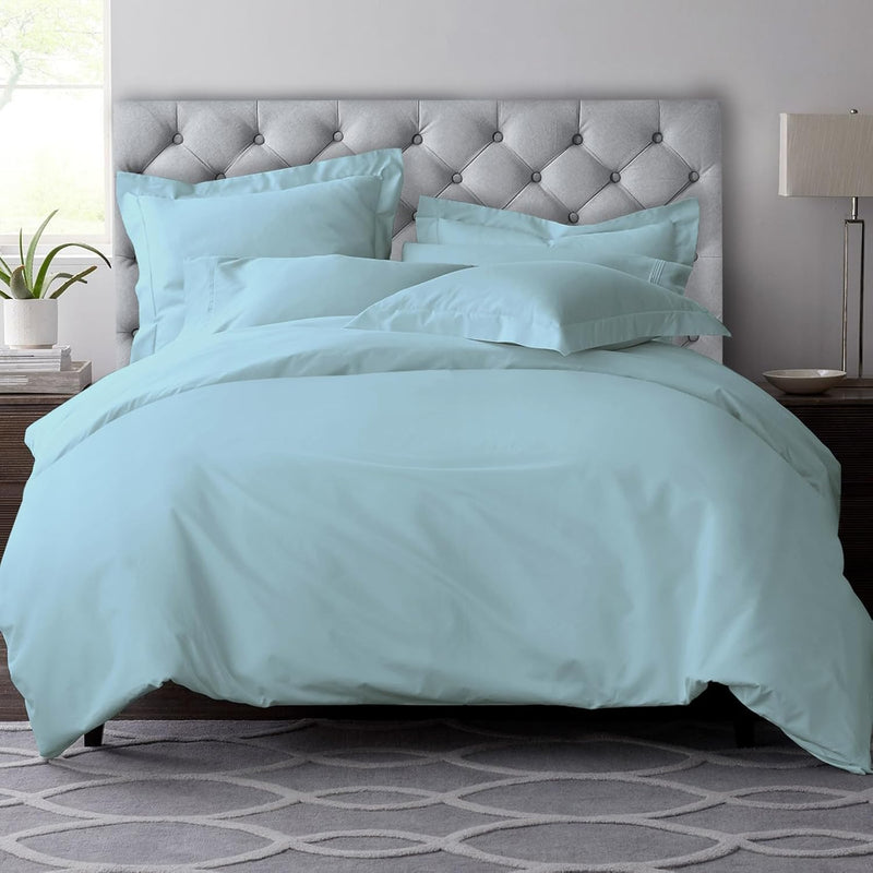 Cotton Duvet Cover Set King Size 600 Thread