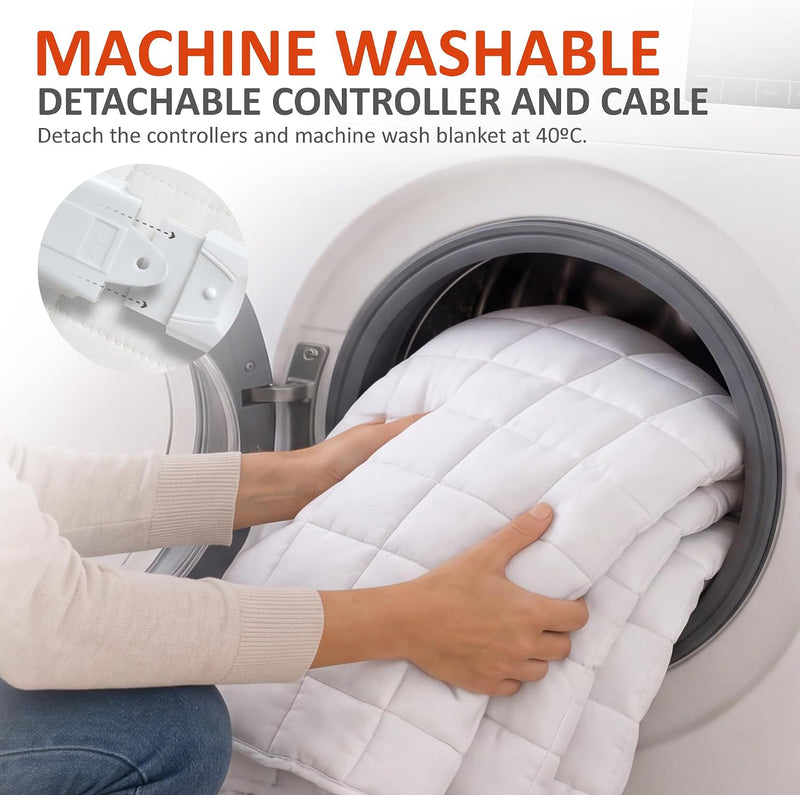 Cotton Electric Heated Blanket King