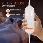 Cotton Electric Heated Blanket King