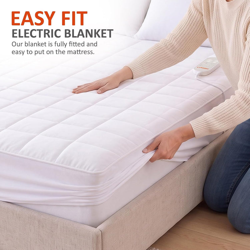 Cotton Electric Heated Blanket King