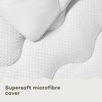 Coverless Duvet and Pillowcase Set Tufted Dots Collection