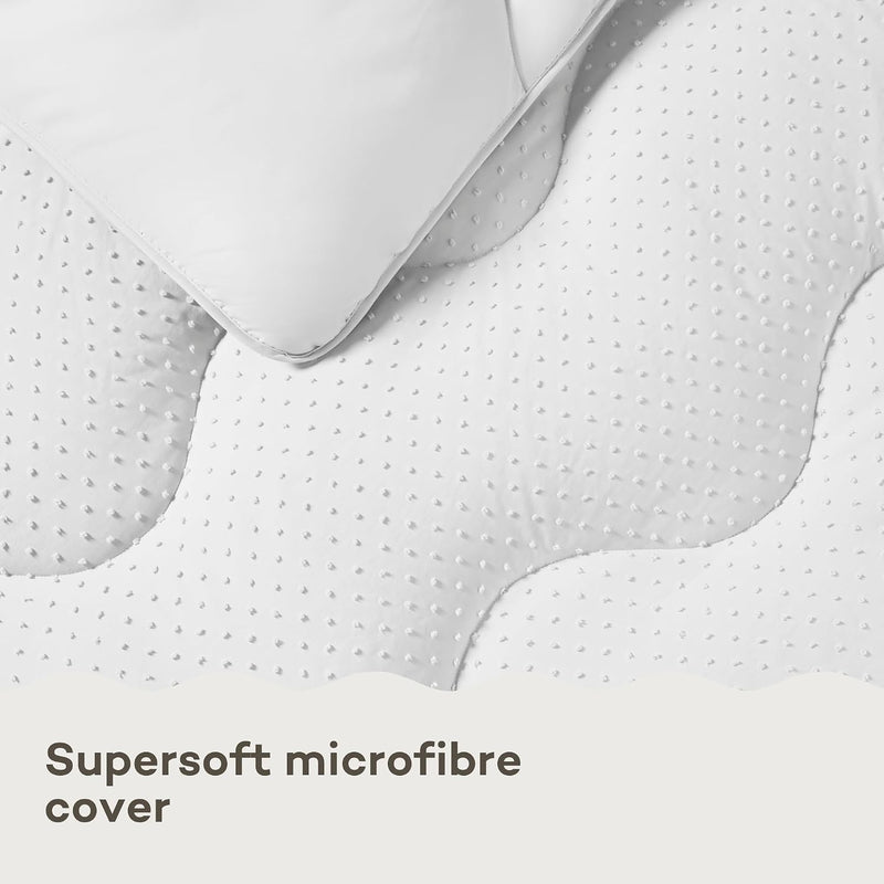 Coverless Duvet and Pillowcase Set Tufted Dots Collection