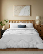 Coverless Duvet and Pillowcase Set Tufted Dots Collection