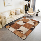 Cow Fur Area Rug Cowhide Decorative Home Decor