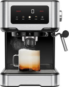 Craftbrew Espresso Machine 15-Bar Steam Wand Digital Touchscreen