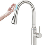 High Arc Kitchen Sink Mixer Tap with Pull