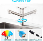 Crea Pull Out Kitchen Taps Mixer Tap