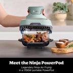 3.8L 4-In-1 Glass Air Fryer Stone