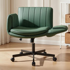 Criss Cross Legged Office Chair Vanity Swivel Desk