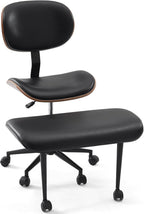 Cross Legged Office Chair Criss with Adjustable Arms