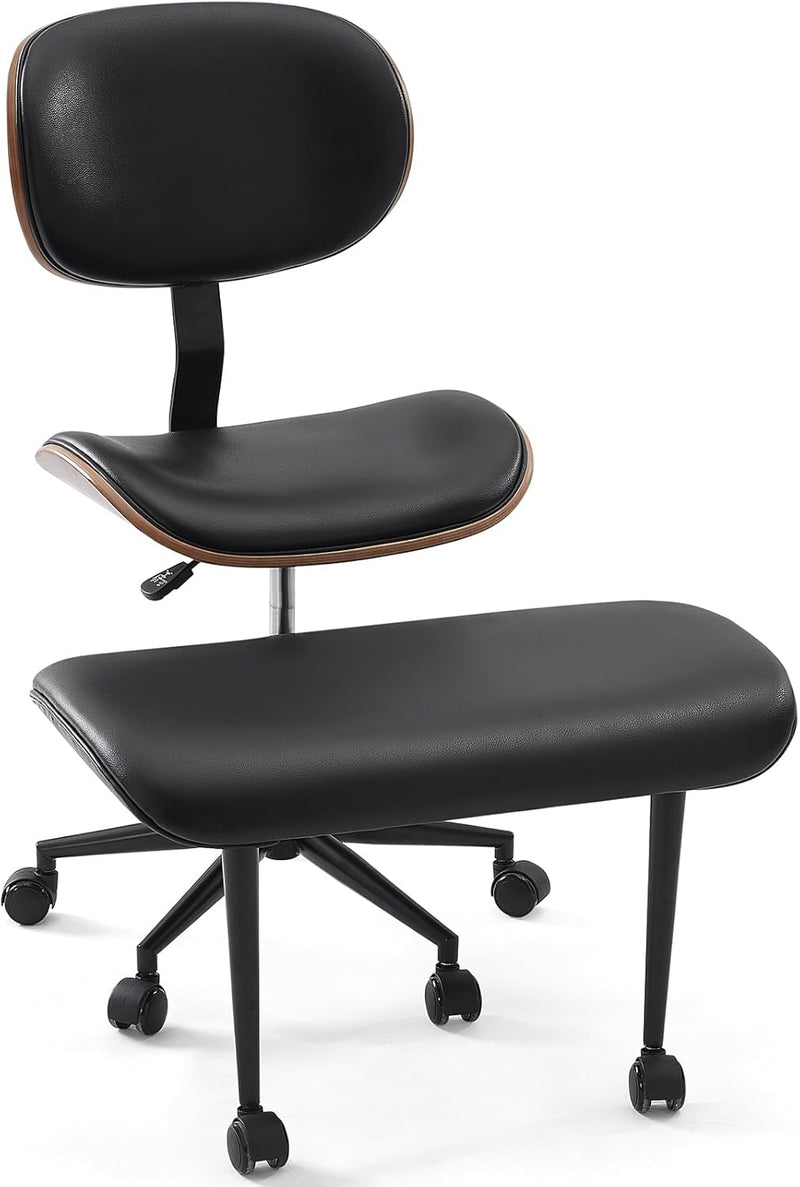 Cross Legged Office Chair Criss with Adjustable Arms