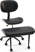 Cross Legged Office Chair Criss with Adjustable Arms