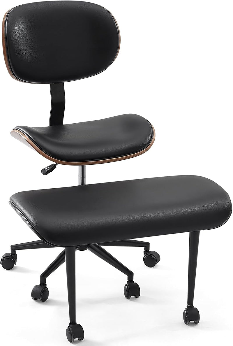 Cross Legged Office Chair Criss with Adjustable Arms