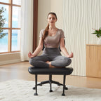 Cross Legged Office Chair Criss with Adjustable Arms