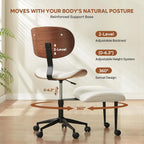 Cross Legged Office Chair Criss with Adjustable Arms
