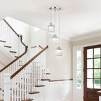 Crystal 3-Light Pendant Ceiling Light Kitchen Island Lights