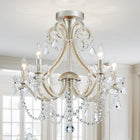 Ceiling,brushed Nickel, 56cm Wide