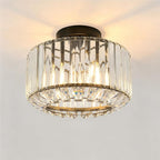 Crystal Ceiling Lights 3-Light Modern LED Chandeliers Fitting