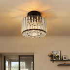 Crystal Ceiling Lights 3-Light Modern LED Chandeliers Fitting