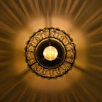 Crystal Ceiling Lights 3-Light Modern LED Chandeliers Fitting