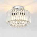 Crystal Ceiling Lights 3-Light Modern LED Chandeliers Fitting