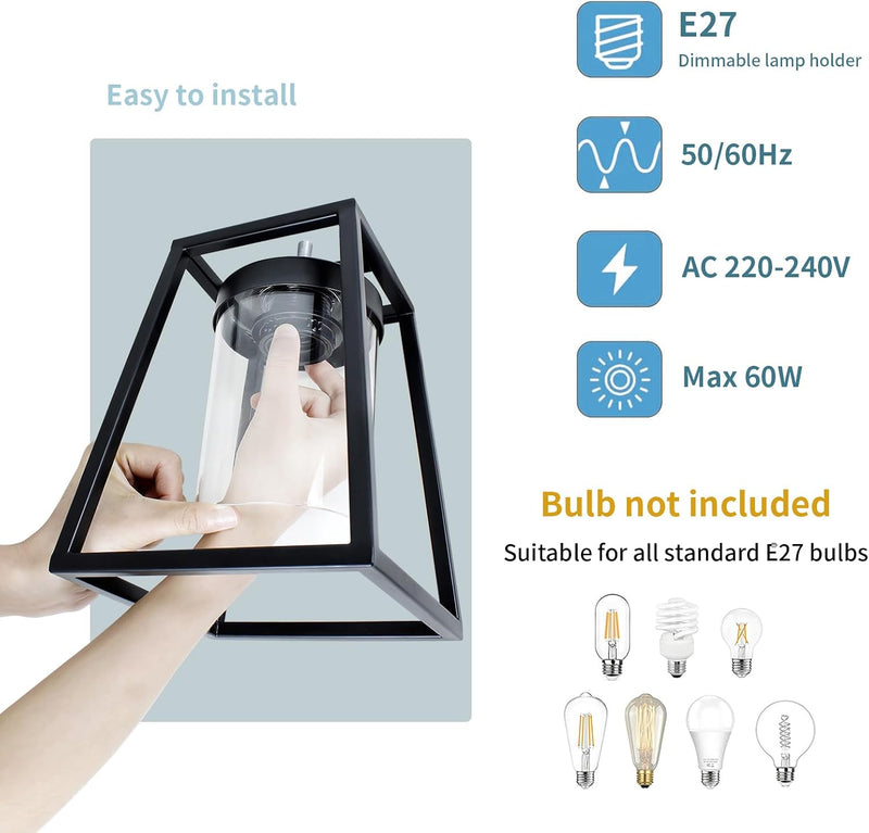 Crystal Ceiling Lights 4-Light E14 Modern Chandelier