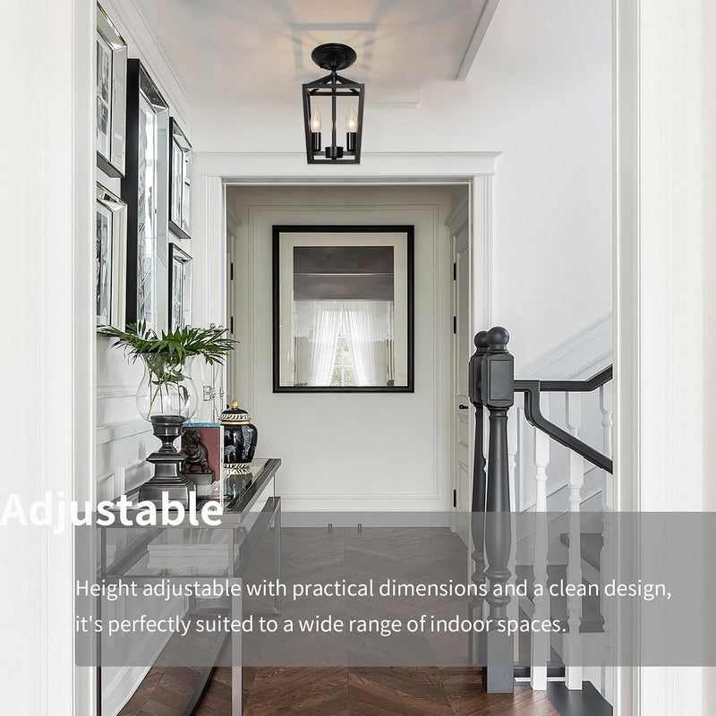 Crystal Ceiling Lights 4-Light E14 Modern Chandelier