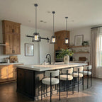 Crystal Ceiling Lights 4-Light E14 Modern Chandelier Semi