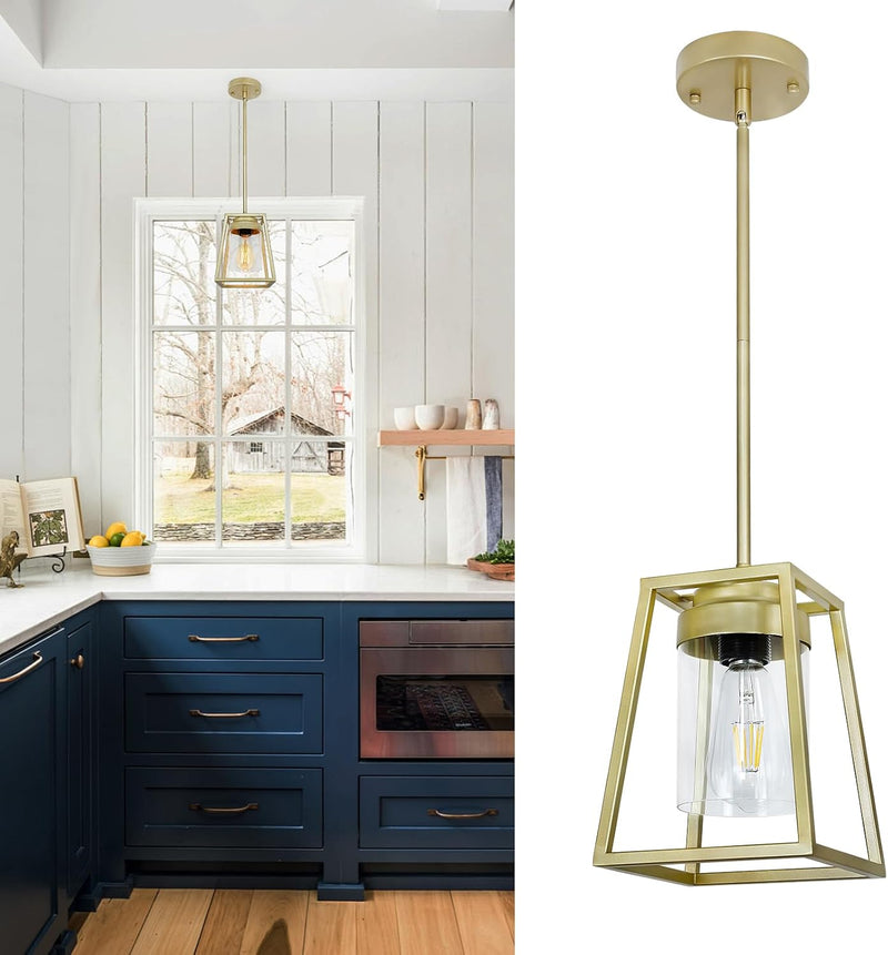 Crystal Ceiling Lights 4-Light E14 Modern Chandelier Semi