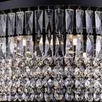 Crystal Chandelier 6-Light Modern Chandeliers for Dining Room