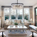 Crystal Chandelier 6-Light Modern Chandeliers for Dining Room