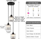 Crystal Chandelier 6 Lights Chandeliers Ceiling Light Modern