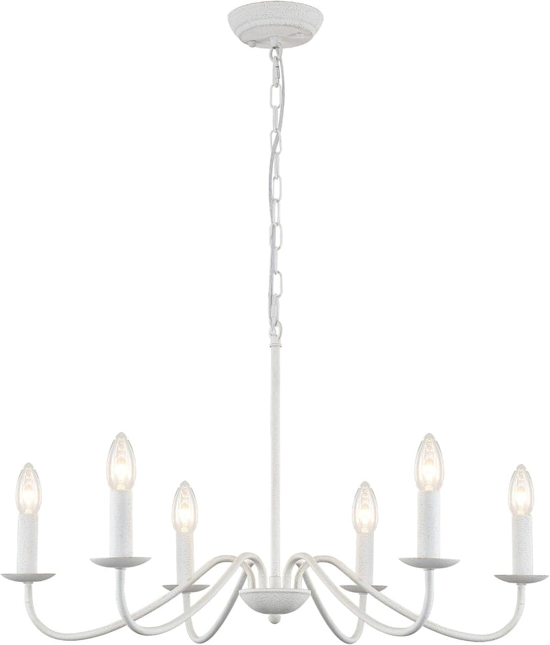 Crystal Chandelier 6 Lights Chandeliers Ceiling Modern Living