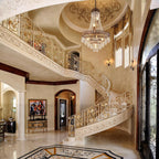 Crystal Chandelier 7-Light French Empire Crystals for Dining