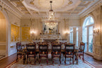 Crystal Chandelier 7-Light French Empire Crystals for Dining