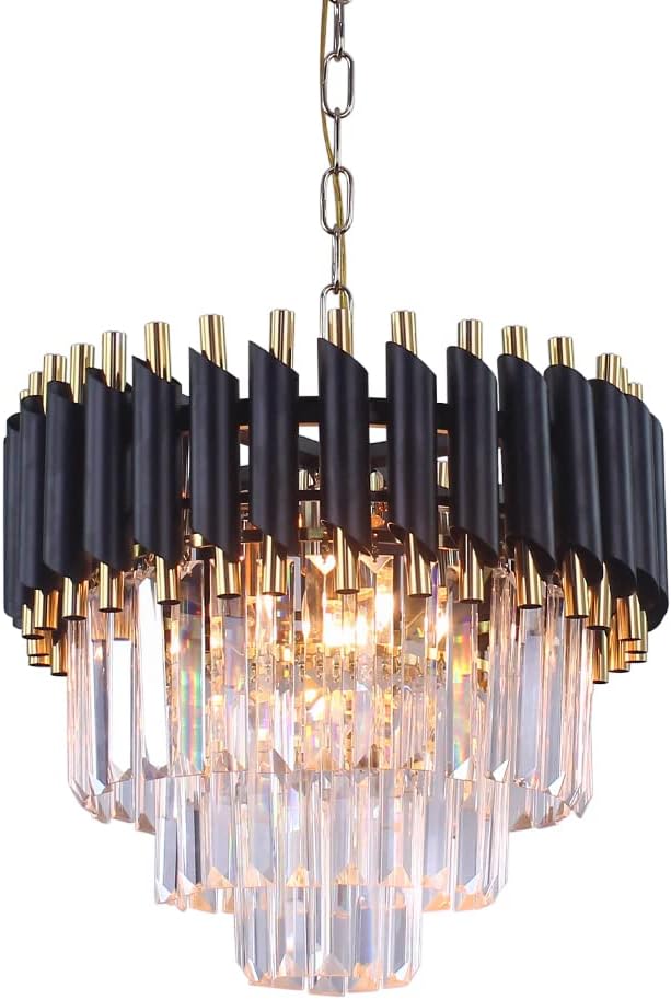 Crystal Chandelier 5-Light E14 Pendant Light