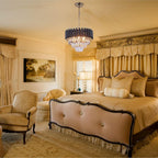 Crystal Chandelier Ceiling Light 3 Tier Round Pendant